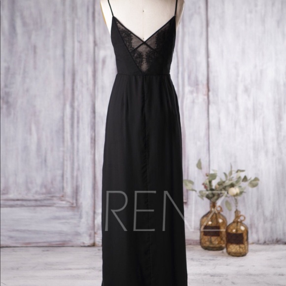 Chiffon Evening Dress - Picture 3 of 5